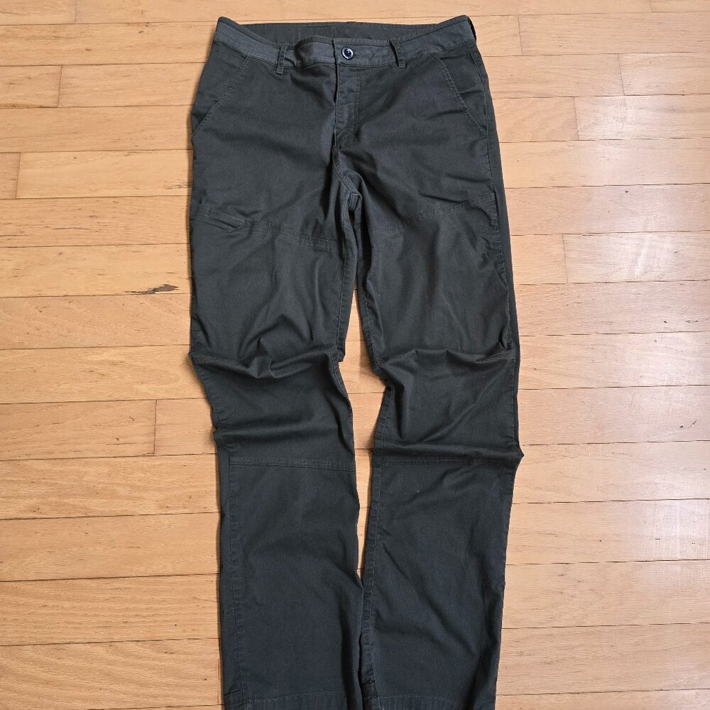 Official Gear | grey canvas classic straight leg pants | MENS 34'